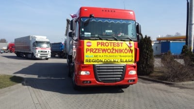 Blokady na DK8, protest na DK30 i A4 (ZOBACZ ZDJĘCIA) - 7