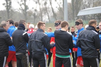 Śląsk trenował z reprezentacją Polski niewidomych (FILM) - 48