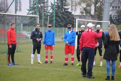 Śląsk trenował z reprezentacją Polski niewidomych (FILM) - 6
