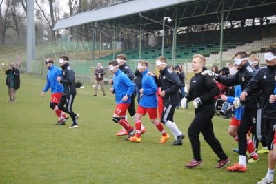 Śląsk trenował z reprezentacją Polski niewidomych (FILM) - 7