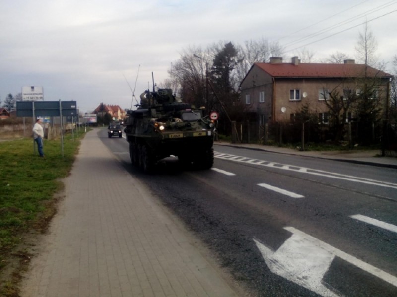 Amerykańscy dragoni przejechali przez Dolny Śląsk (WIDEO)