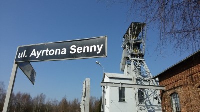 Senna's pit-stop in faraway Poland