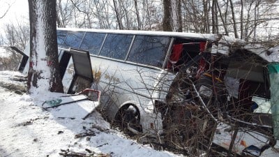 Korki na dolnośląskich drogach. Wypadek autobusu, kolizje na A4 - 3