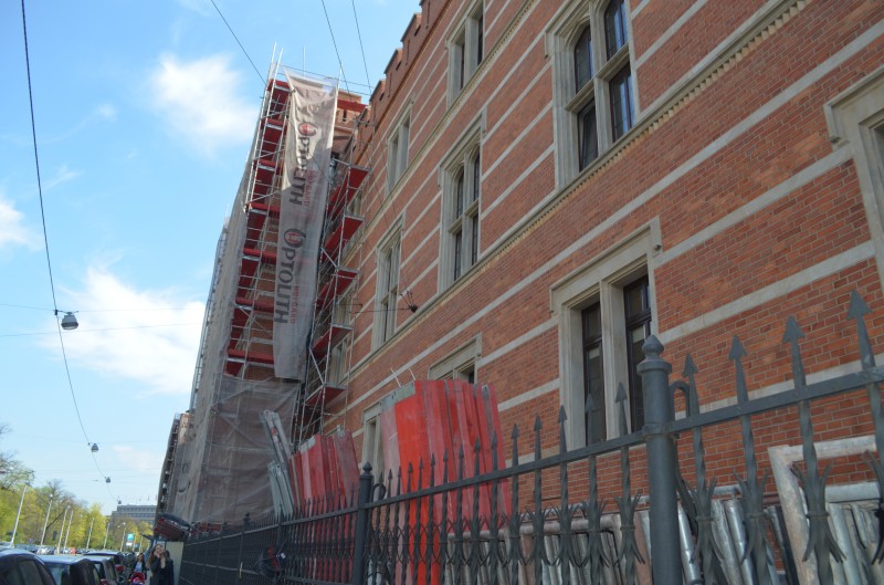 GALERIA: Gmach wrocławskiego sądu zmienia się w oczach