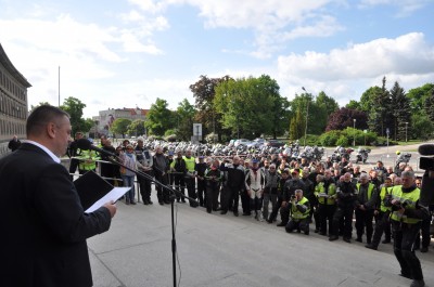 150 motocykli przed urzędem wojewódzkim (ZOBACZ) - 3