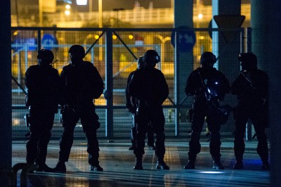 Antyterroryści na wrocławskim stadionie (ZDJĘCIA) - 21