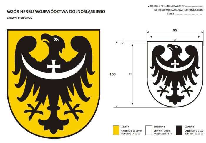 Dolnośląski herb i flaga od nowa - Projekt nowego herbu województwa dolnośląskiego