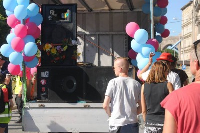 Barwna parada we Wrocławiu. Przeciw nienawiści - 1