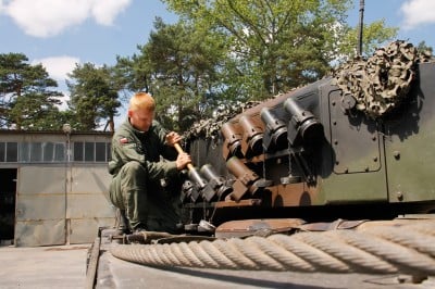 Trwa przerzut sił Bundeswehry do Żagania (GALERIA ZDJĘĆ) - 1