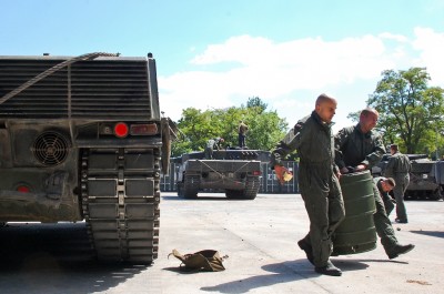 Trwa przerzut sił Bundeswehry do Żagania (GALERIA ZDJĘĆ) - 8