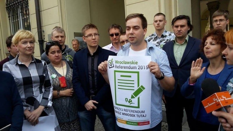 Wrocławskie Referendum w rozsypce? Owczarek rezygnuje - fot. Gregor Niegowski (Radio Wrocław)