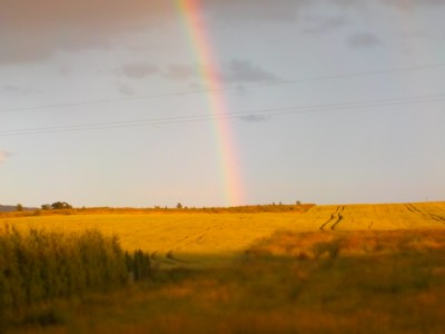 Gdzie ten garniec złota? Przepiękna tęcza nad Ślężą - 5