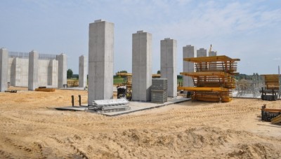 Na budowę drogi S5 wjechały ciężkie maszyny