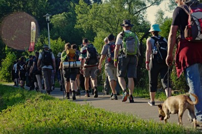 100 kilometrowy marsz w upale (MNÓSTWO ZDJĘĆ) - 3