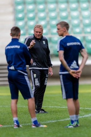 Piłkarze Śląska i IFK trenowali przed meczem eliminacji LE - 6