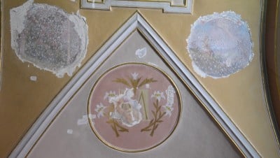 Kłodzko: Przyjechali na praktyki, odkryli freski sprzed 300 lat - 2