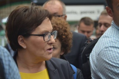 Premier Ewa Kopacz w szpitalu przy Kamieńskiego