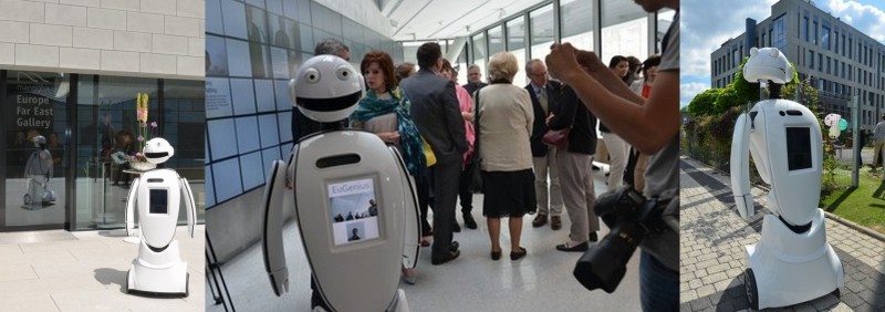 Minister Marię Wasiak przywitał robot EuGenius (Posłuchaj)