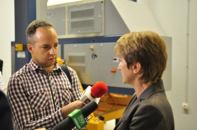 Minister Marię Wasiak przywitał robot EuGenius (Posłuchaj) - 5