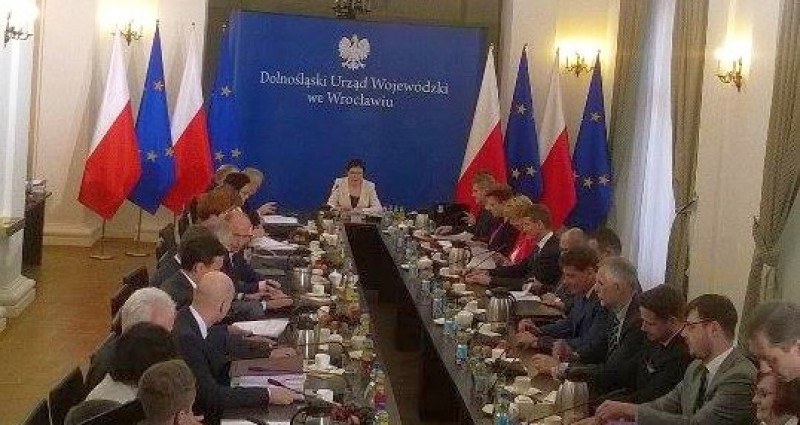 Wyjazdowe posiedzenie rządu we Wrocławiu - fot. Sylwia Jurgiel