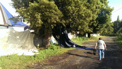 Hala zdewastowana przez burzę czeka na remont (ZDJĘCIA) - 15