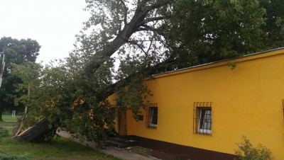Hala zdewastowana przez burzę czeka na remont (ZDJĘCIA) - 30