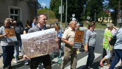 Wałbrzych: Protest przeciw składowisku odpadów (Zdjęcia) - 5