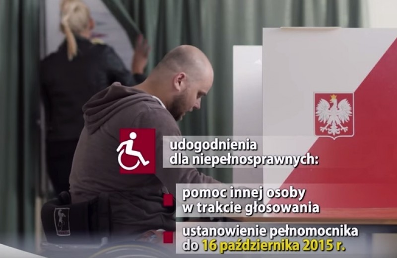 Udogodnienia dla niepełnosprawnych (WIDEO) - fot. Kadr z filmu PKW