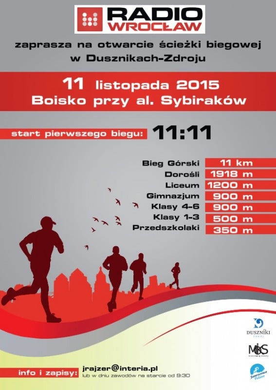 Otworzyliśmy 20. ścieżkę biegową Radia Wrocław (ZDJĘCIA)
