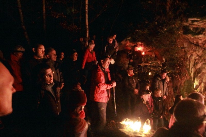 Msza w Sokolikach za zmarłych Ludzi Gór (ZOBACZ ZDJĘCIA) - fot. Piotr Słowiński
