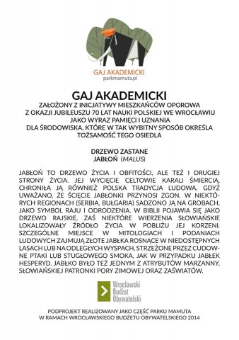 Wrocław: Na Oporowie powstaje Gaj Akademicki - 12
