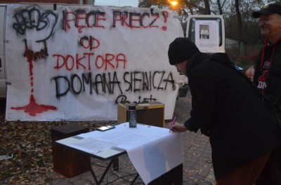 Pikieta w obronie doktora Domanasiewicza - 9