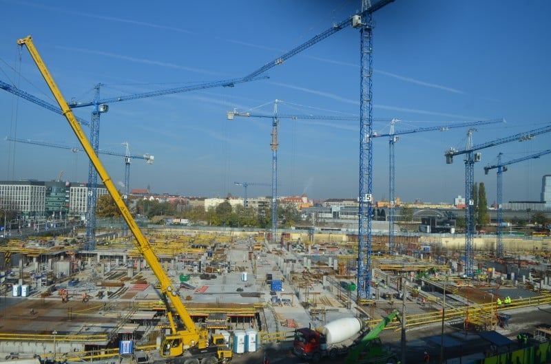 Radio Wrocław na budowie Wroclavii (ZOBACZ ZDJĘCIA)