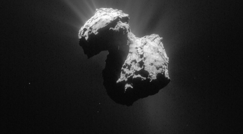 KGHM myśli o skonstruowaniu chwytacza komet - Foto: ESA/Rosetta/NAVCAM/CC BY-SA IGO 3.0/Wikimedia Commons