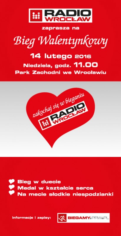 RADIOWY BIEG WALENTYNKOWY: Parami do mety! [GALERIA ZDJĘĆ]