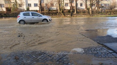 Awaria wodociągowa we Wrocławiu (ZDJĘCIA) - 5