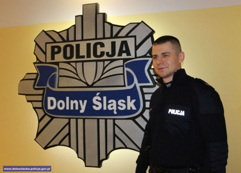 Dolnośląski policjant „bohaterem naszych czasów” - dolnoslaska.policja.gov.pl