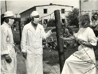 Z ARCHIWUM: Epidemia ospy we Wrocławiu (UNIKATOWE ZDJĘCIA) - 15