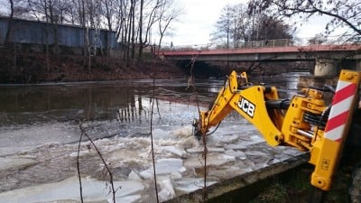 2,5-kilometrowa kra na Bobrze [Foto] - 7