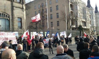 Pikieta narodowców przy wrocławskim Podwalu - 10