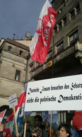 Pikieta narodowców przy wrocławskim Podwalu - 14