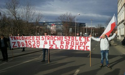Pikieta narodowców przy wrocławskim Podwalu - 15