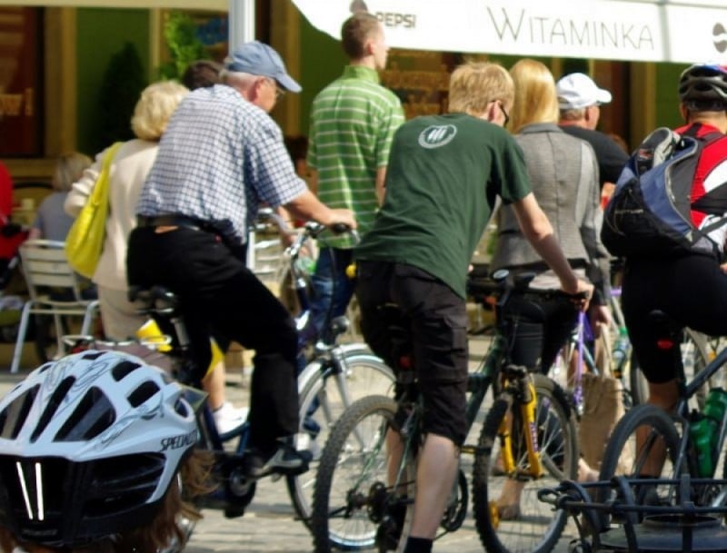 Uczniowie z Wrocławia chętni do jazdy rowerem - 