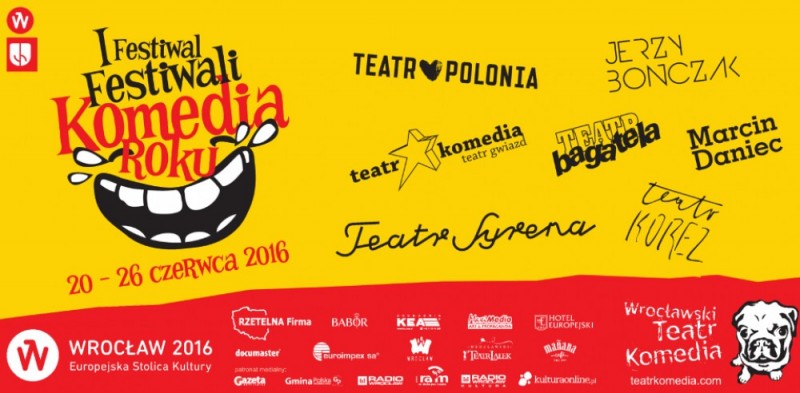 I Festiwal Festiwali „Komedia Roku”  - teatrkomedia.com