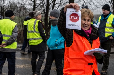 Wrocław: Protest na Swojczycach i Strachocinie [ZOBACZ ZDJĘCIA] - 9