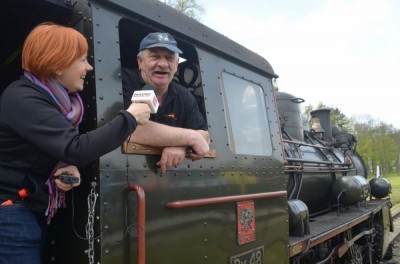 Maj&oacute;wka pod parą, czyli Krośnicka Kolej Wąskotorowa (FOTO)
