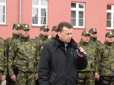 Minister Błaszczak u pograniczników. Mówił o uchodźcach [ZDJĘCIA] - 20