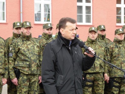Minister Błaszczak u pograniczników. Mówił o uchodźcach [ZDJĘCIA] - 21