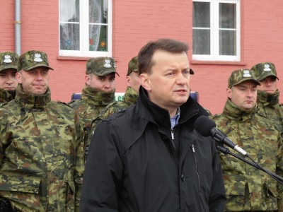 Minister Błaszczak u pograniczników. Mówił o uchodźcach [ZDJĘCIA] - 22