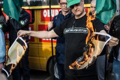 Spalili zdjęcie prezydenta Wrocławia - sprawa trafi do prokuratury? - 20